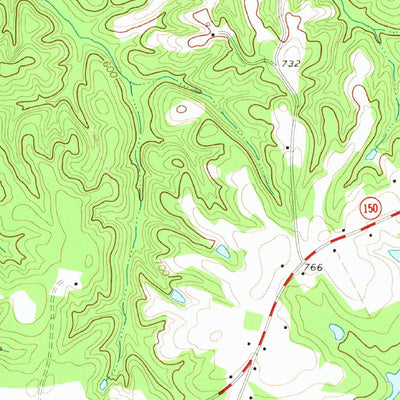 United States Geological Survey Williamsburg, NC (1972, 24000-Scale) digital map