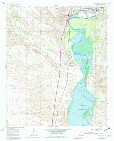 United States Geological Survey Williamsburg, NM (1961, 24000-Scale) digital map