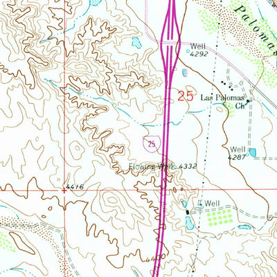 United States Geological Survey Williamsburg, NM (1961, 24000-Scale) digital map