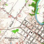 United States Geological Survey Williamsburg, OH (1953, 24000-Scale) digital map