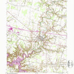 United States Geological Survey Williamsburg, OH (1968, 24000-Scale) digital map