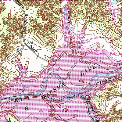 United States Geological Survey Williamsburg, OH (1968, 24000-Scale) digital map