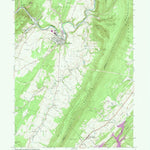 United States Geological Survey Williamsburg, PA (1963, 24000-Scale) digital map