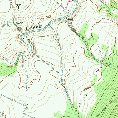 United States Geological Survey Williamsburg, PA (1963, 24000-Scale) digital map