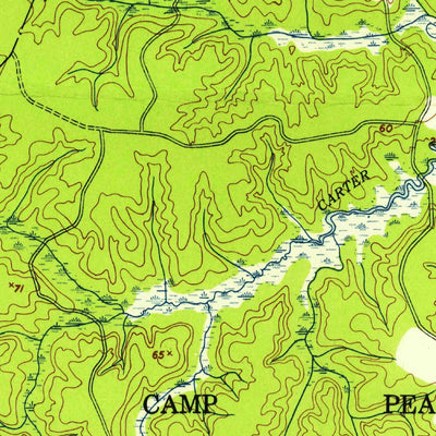United States Geological Survey Williamsburg, VA (1952, 24000-Scale) digital map