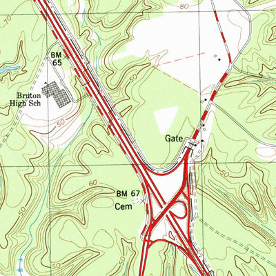 United States Geological Survey Williamsburg, VA (1984, 24000-Scale) digital map
