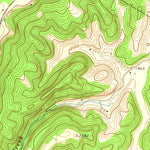 United States Geological Survey Williamsburg, WV (1972, 24000-Scale) digital map