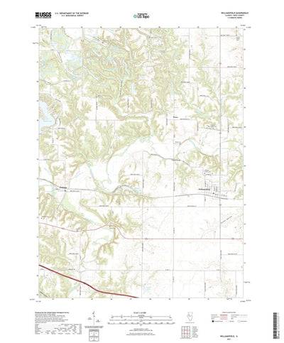 United States Geological Survey Williamsfield, IL (2021, 24000-Scale) digital map