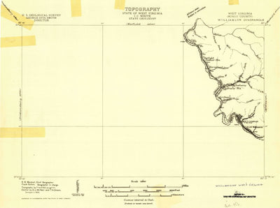 United States Geological Survey Williamson, KY-WV (1909, 48000-Scale) digital map