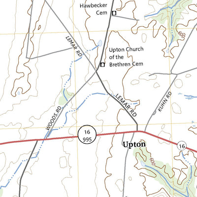United States Geological Survey Williamson, PA (2023, 24000-Scale) digital map