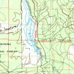 United States Geological Survey Williamson River, OR (1980, 100000-Scale) digital map