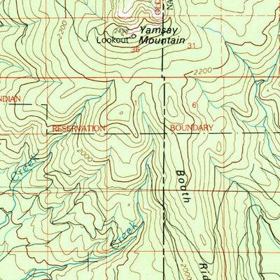 United States Geological Survey Williamson River, OR (1980, 100000-Scale) digital map