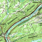 United States Geological Survey Williamsport East, PA (1984, 100000-Scale) digital map
