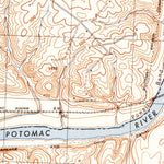 United States Geological Survey Williamsport, MD-WV (1944, 31680-Scale) digital map