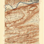 United States Geological Survey Williamsport, PA (1923, 62500-Scale) digital map