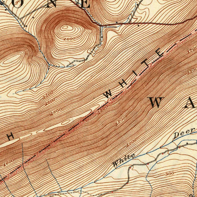 United States Geological Survey Williamsport, PA (1923, 62500-Scale) digital map
