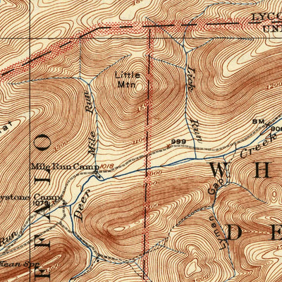 United States Geological Survey Williamsport, PA (1923, 62500-Scale) digital map