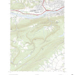 United States Geological Survey Williamsport, PA (2023, 24000-Scale) digital map