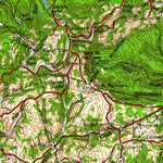 United States Geological Survey Williamsport, PA-NY (1960, 250000-Scale) digital map