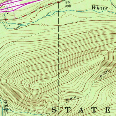 United States Geological Survey Williamsport SE, PA (1965, 24000-Scale) digital map