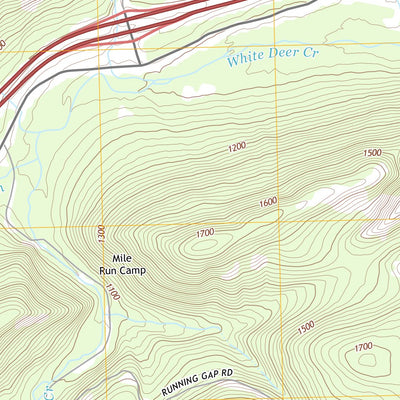 United States Geological Survey Williamsport SE, PA (2013, 24000-Scale) digital map