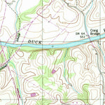 United States Geological Survey Williamsport, TN (1951, 24000-Scale) digital map