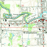 United States Geological Survey Williamston, MI (1970, 24000-Scale) digital map
