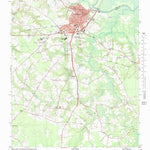 United States Geological Survey Williamston, NC (1982, 24000-Scale) digital map