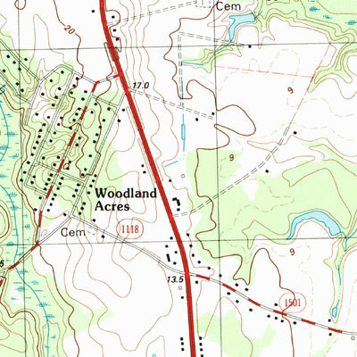 United States Geological Survey Williamston, NC (1982, 24000-Scale) digital map