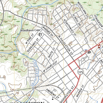 United States Geological Survey Williamston, NC (2022, 24000-Scale) digital map