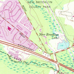 United States Geological Survey Williamstown, NJ (1966, 24000-Scale) digital map