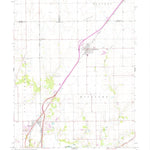 United States Geological Survey Williamsville, IL (1966, 24000-Scale) digital map