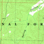 United States Geological Survey Williamsville, MO (1980, 24000-Scale) digital map