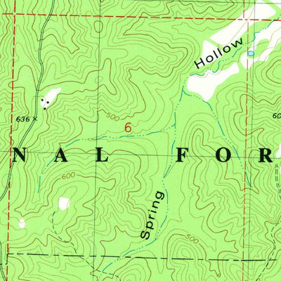 United States Geological Survey Williamsville, MO (1980, 24000-Scale) digital map