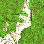 United States Geological Survey Williamsville, VA (1946, 62500-Scale) digital map
