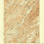 United States Geological Survey Williamsville, VA (1949, 62500-Scale) digital map