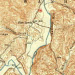 United States Geological Survey Williamsville, VA (1949, 62500-Scale) digital map