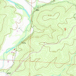 United States Geological Survey Williford, AR (1968, 24000-Scale) digital map