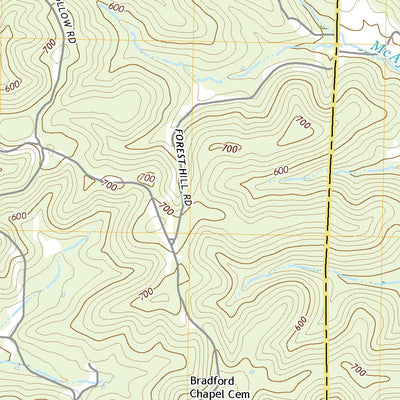 United States Geological Survey Williford, AR (2020, 24000-Scale) digital map