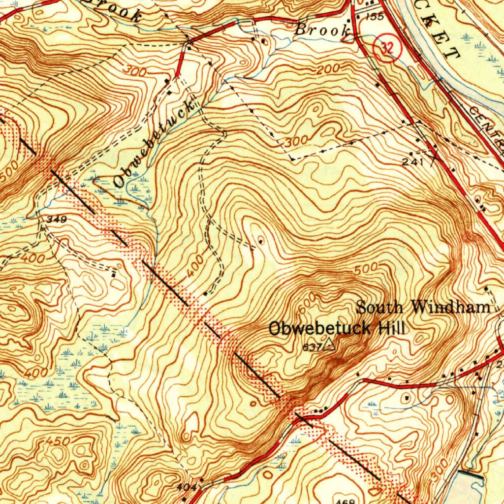 Willimantic Map Willimantic, CT (1945, 31680-Scale) Map by United States Geological ...