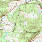 United States Geological Survey Willimantic, CT (1984, 24000-Scale) digital map