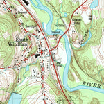 United States Geological Survey Willimantic, CT (1984, 24000-Scale) digital map