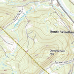 United States Geological Survey Willimantic, CT (2021, 24000-Scale) digital map