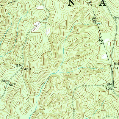 United States Geological Survey Willington, SC-GA (1964, 24000-Scale) digital map