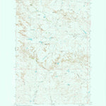 United States Geological Survey Willis Buttes, MT (1973, 24000-Scale) digital map
