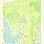 United States Geological Survey Williston, NC (1951, 24000-Scale) digital map