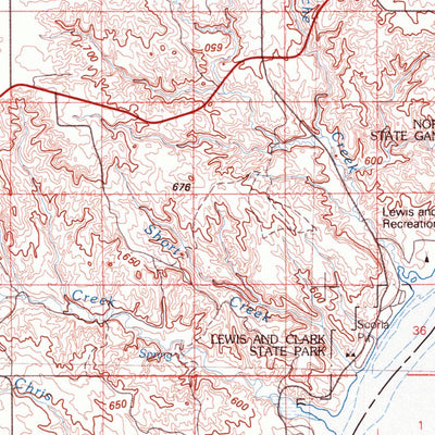 United States Geological Survey Williston, ND (1983, 100000-Scale) digital map