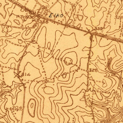 United States Geological Survey Williston, SC (1923, 48000-Scale) digital map