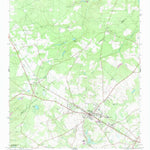 United States Geological Survey Williston, SC (1979, 24000-Scale) digital map