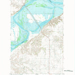 United States Geological Survey Williston SW, ND (1979, 24000-Scale) digital map